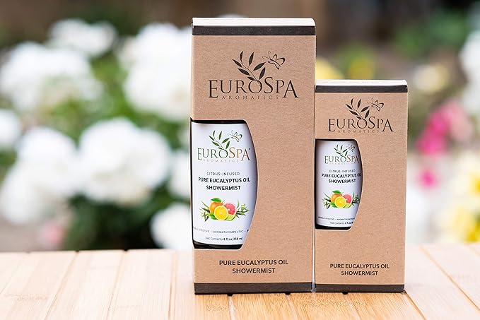 EuroSpa Aromatics Pure Eucalyptus Oil ShowerMist and Steam Room Spray, - Image 2