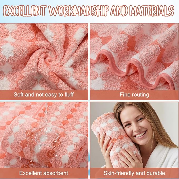 SmoothNovelty 16 Pack Microfiber Bath Towels Bulk 27'' x 60'' Oversized Size - Image 3