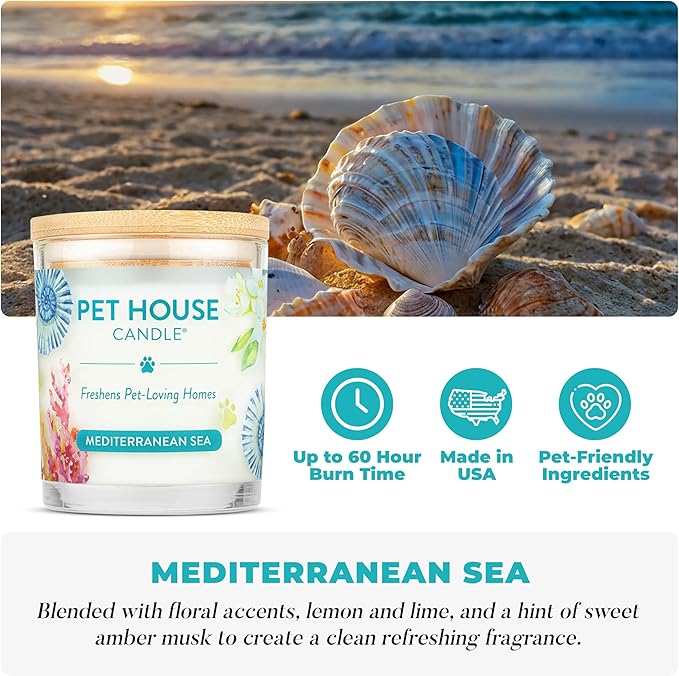 Pet House Candles, Plant-Based, Clean Burning, Long Lasting Pet Friendly Candles - Image 2