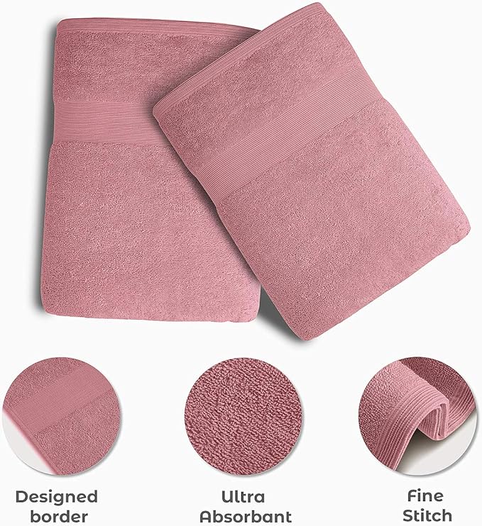 Softolle Luxury Bath Towels Set of 4 | Towels - Image 3