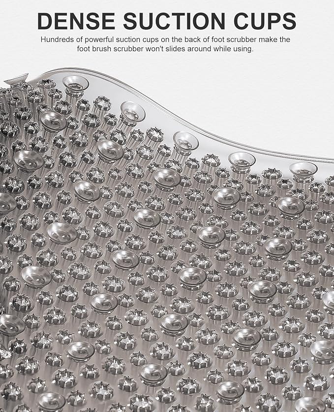 OTHWAY Non Slip Grassy Bathtub Mat : 27.5X15.7 inches Sturdy But Soft Bath - Image 3