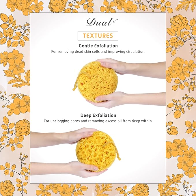 Spongentle Loofah Sponge for Shower and Bathing, Bath Sponge - Image 2