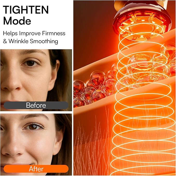 INIA 3-in-1 Red Light Therapy for Face and Neck Beauty Device for Puffiness & - Image 6