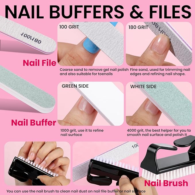 FANDAMEI Nail Remover Kit, Soak Off Kit - Image 6