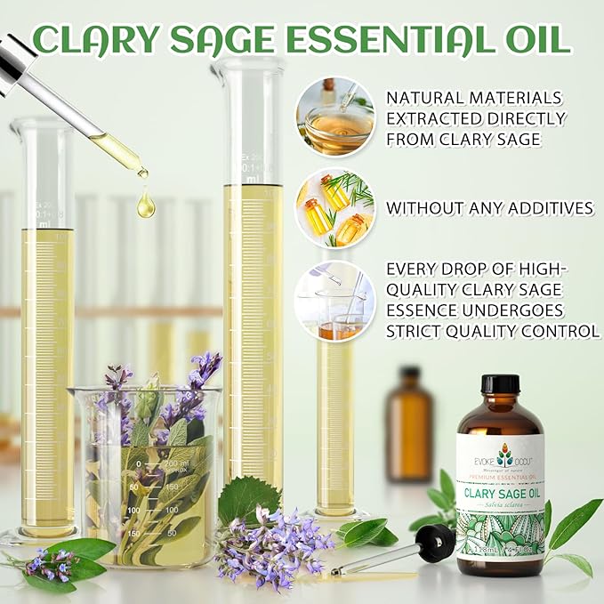 EVOKE OCCU Clary Sage Oil Essential Oil - Image 3