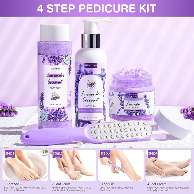 Lavender Foot Soak Set - Image 6