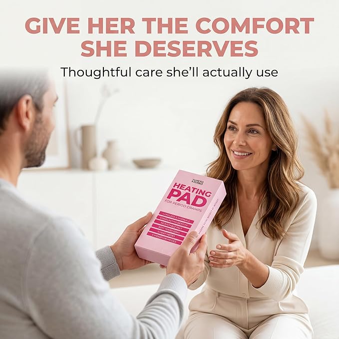 Heating Pad for Period Cramps – FSA-HSA Eligible – Cordless Portable Electric - Image 7