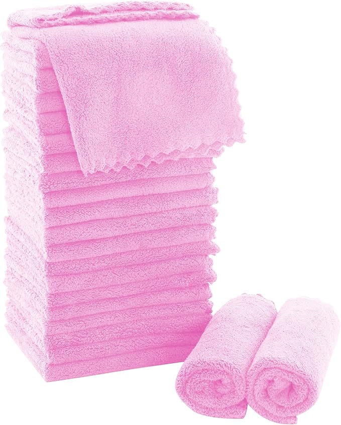 MOONQUEEN Ultra Soft Premium Washcloths Set by MOONQUEEN