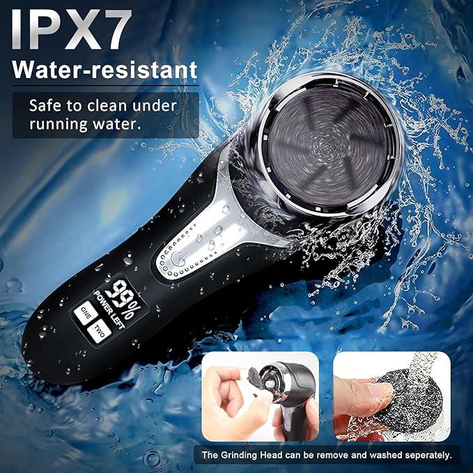 Electric Callus Remover for Feet, Portable Pedicure Kit Foot File Callus Remover - Image 6