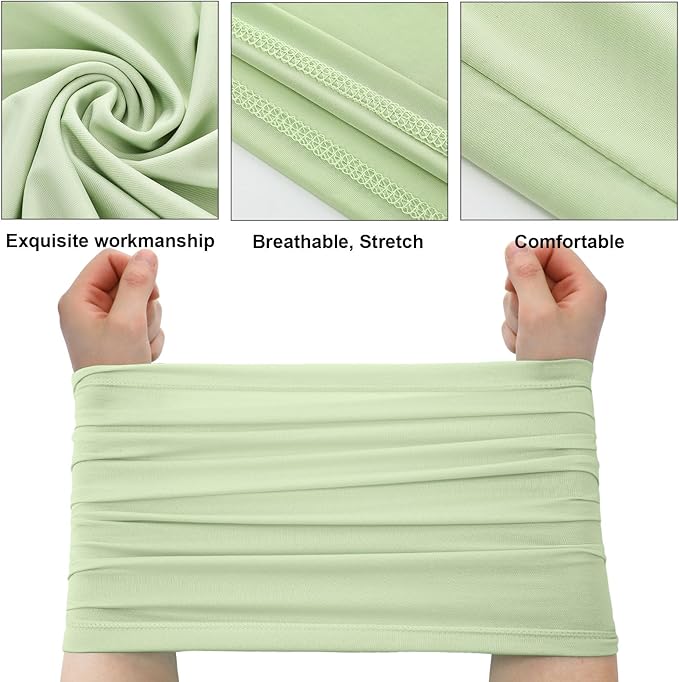 Geyoga 6 Pieces Summer UV Protection Cooling Neck Gaiter Face Clothing Neck - Image 6