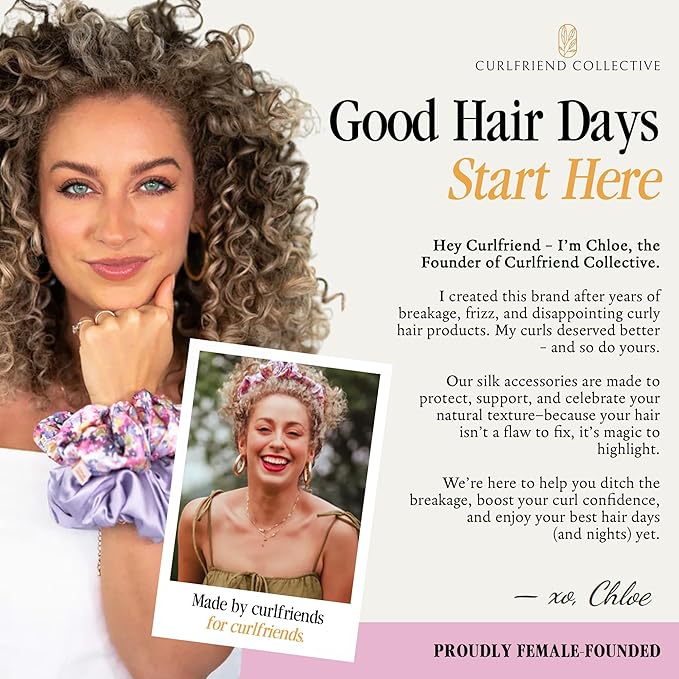 Curlfriend Collective Cotton Cloud T-Shirt Hair Towel Duo – Sage The Day Hair - Image 8