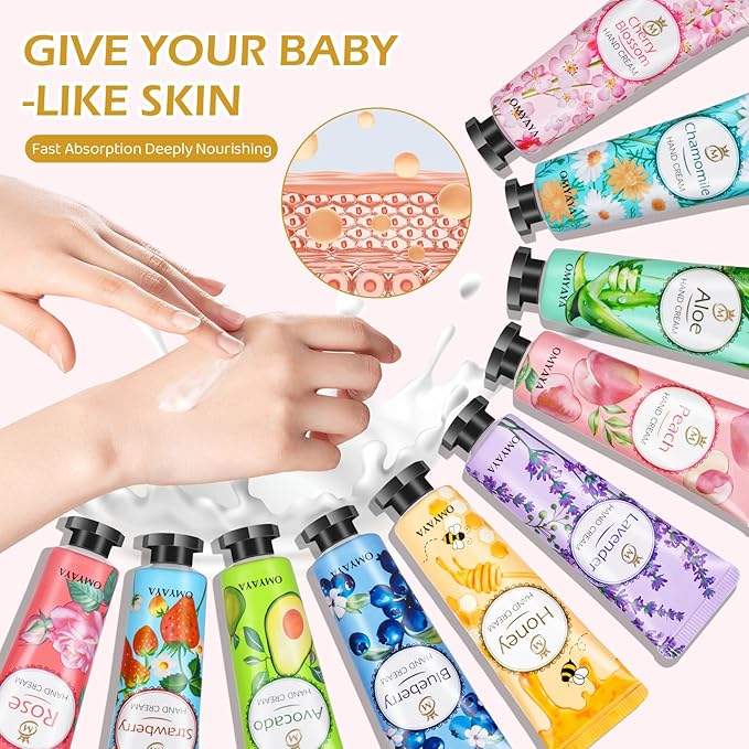 36 Pack Hand Cream Set, Hand Lotion Travel Size, Mothers Day Gifts - Image 7