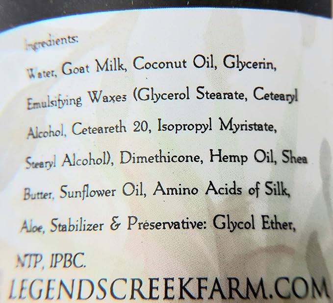 Legend's Creek Farm Goat Milk Lotion - Image 6