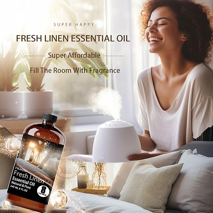 Fresh Linen Essential Oil 8 Fl Oz 240ML - Image 3