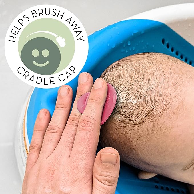S&T INC. Exfoliating and Massaging Cradle Cap Bath Brushes - Image 2