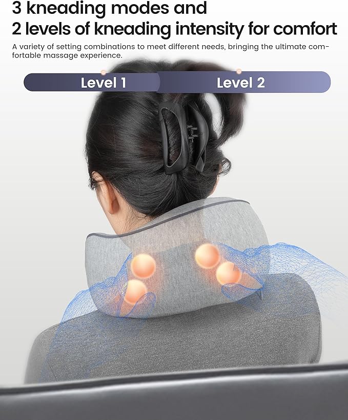 CILI Cordless Shiatsu Neck Massager - Image 3