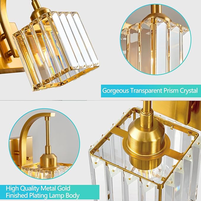 Wall Sconces, Modern Wall Lamp for Bathroom, and Makeup, Easy Installation - Image 5