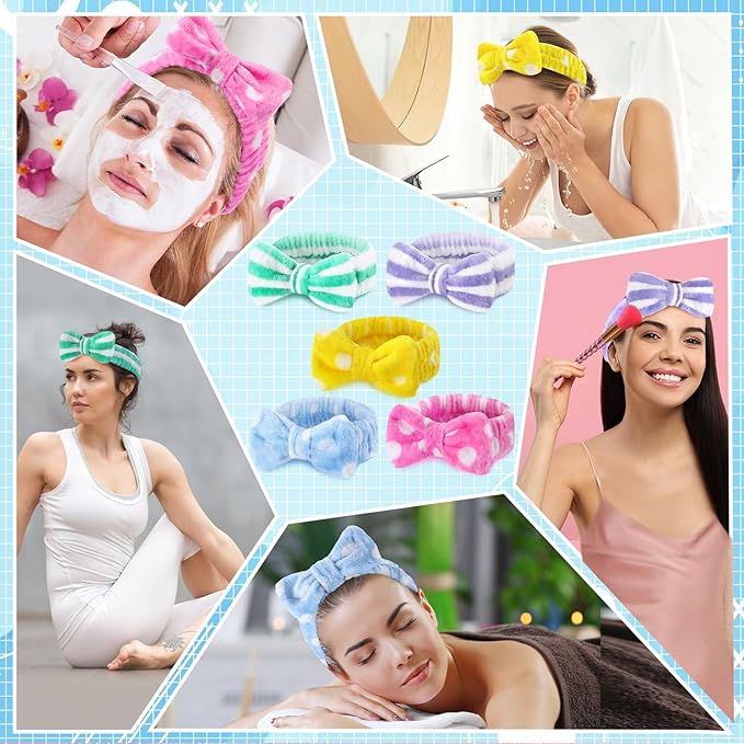 25 Pcs Spa Headband Bulk Makeup Headbands - Image 6