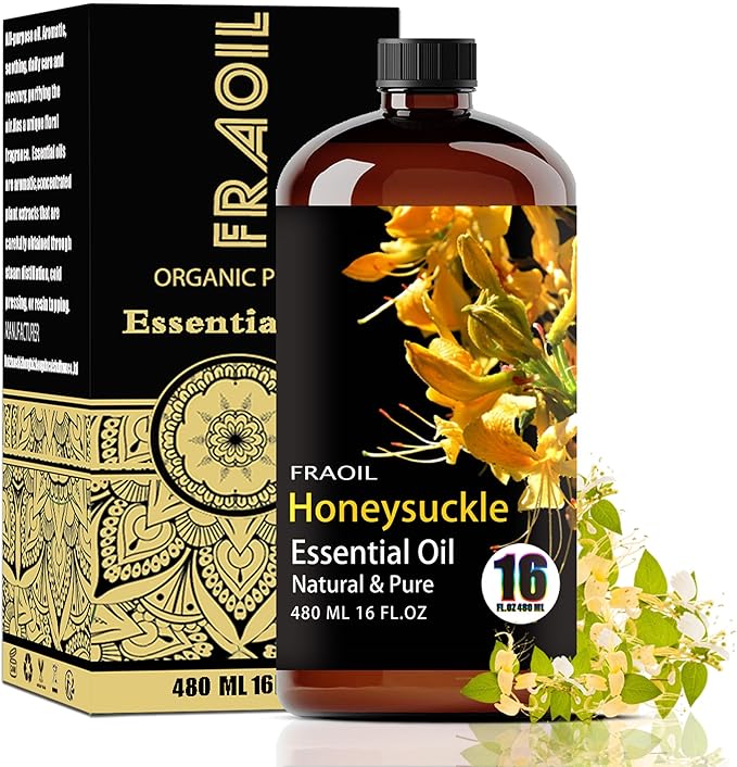 Honeysuckle Essential Oil, Honeysuckle Oil 16 Fl Oz 480ML by FRAOILESSENTIALOIL