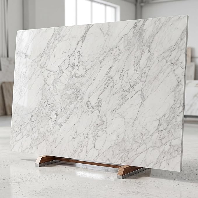YKAJO Oval Real Marble Tray for Bathroom Kitchen Counter Stone Decorative - Image 10