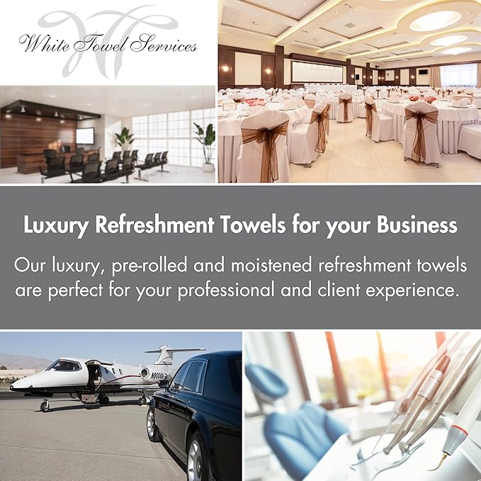 White Towel Services 8" x 8in Moist Cotton Towel Individually Wrapped - Image 4