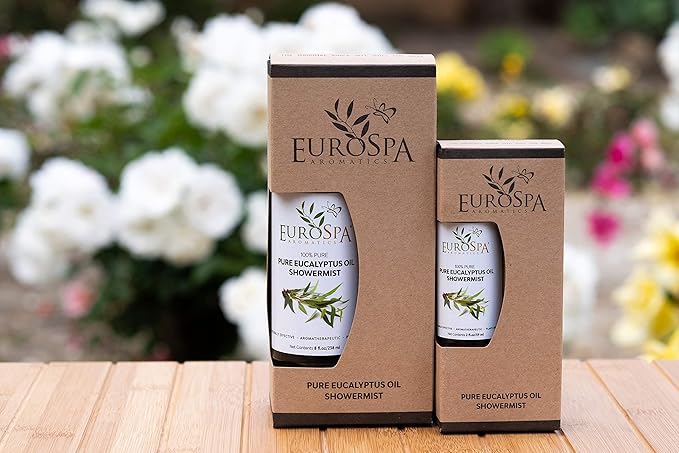 EuroSpa Aromatics Pure Eucalyptus Oil ShowerMist and Steam Room Spray, - Image 8