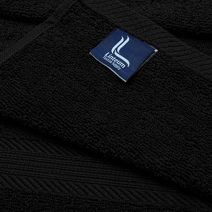 Linteum Textile Supply Luxury Hair Towels 100% Ring Spun Cotton Bleach Proof - Image 4