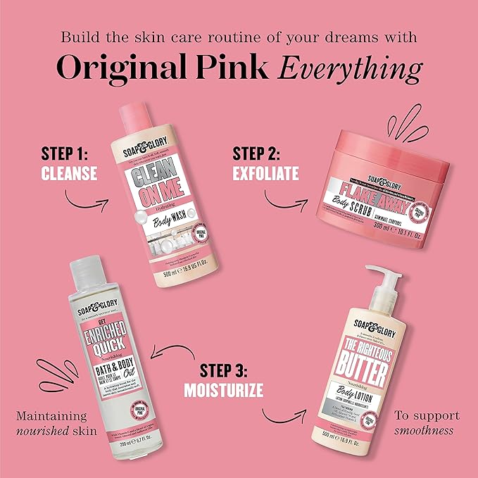 Soap & Glory Original Pink Exfoliating Body Scrub - Image 7