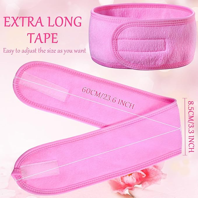 Hoteam 30 Pack Spa Headband Facial Esthetician Hair Wrap - Image 3
