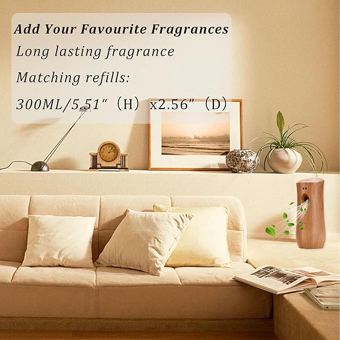 Automatic Air Freshener Spray Dispenser, Free Standing or Wall Mounted - Image 5