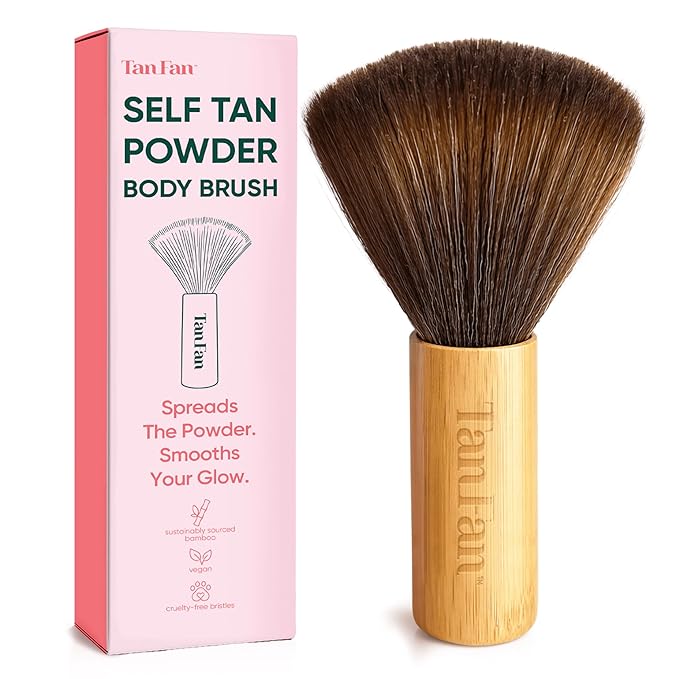 Self Tan Drying Powder Body Brush by TanFan