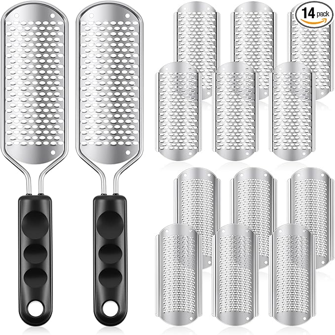 Moxweyeni 14 Pack Colossal Foot File Pedicure Tools Sets by Moxweyeni