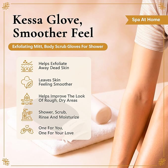 Moroccan Exfoliating Glove for Shower - Image 6