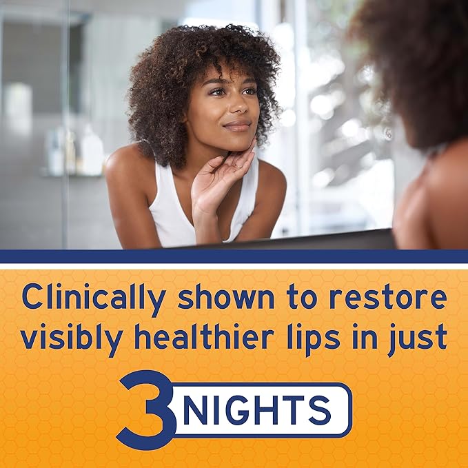 NEOSPORIN Lip Health Overnight Renewal Therapy White Petrolatum Lip Protectant - Image 2