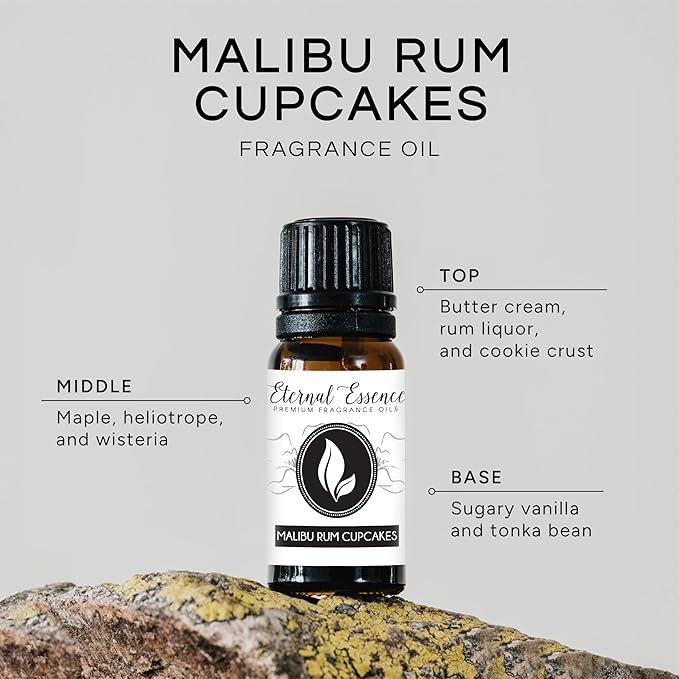 Malibu Rum Cupcakes Premium Grade Fragrance Oil - 10ml - Scented Oil - Image 2