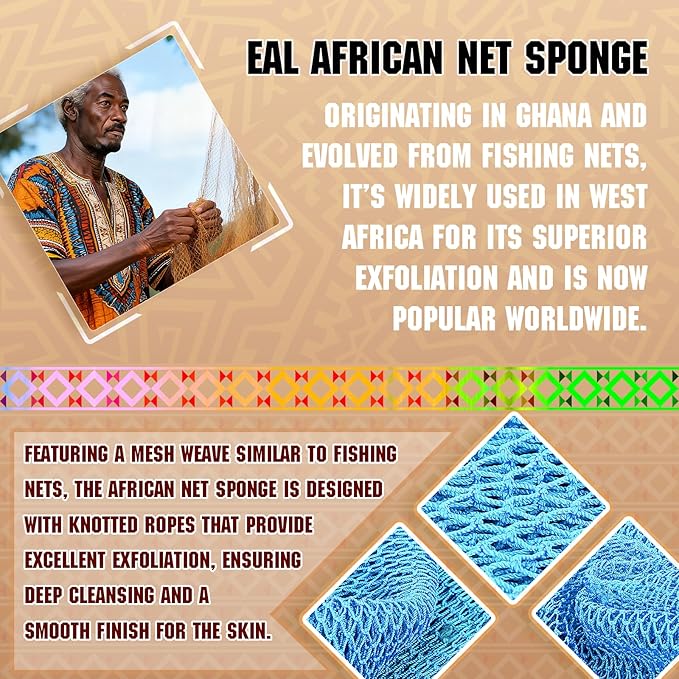 Real African Net Sponge - Image 3