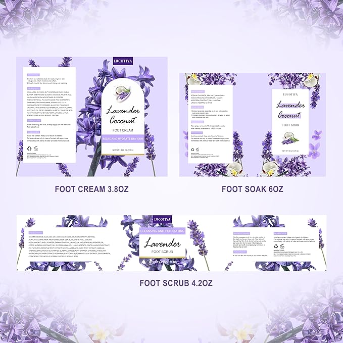 Lavender Foot Soak Set - Image 8