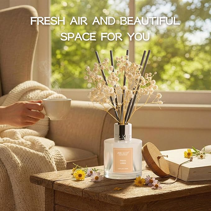 Airkeep Reed Diffuser Set, 3.38 fl oz - Image 6