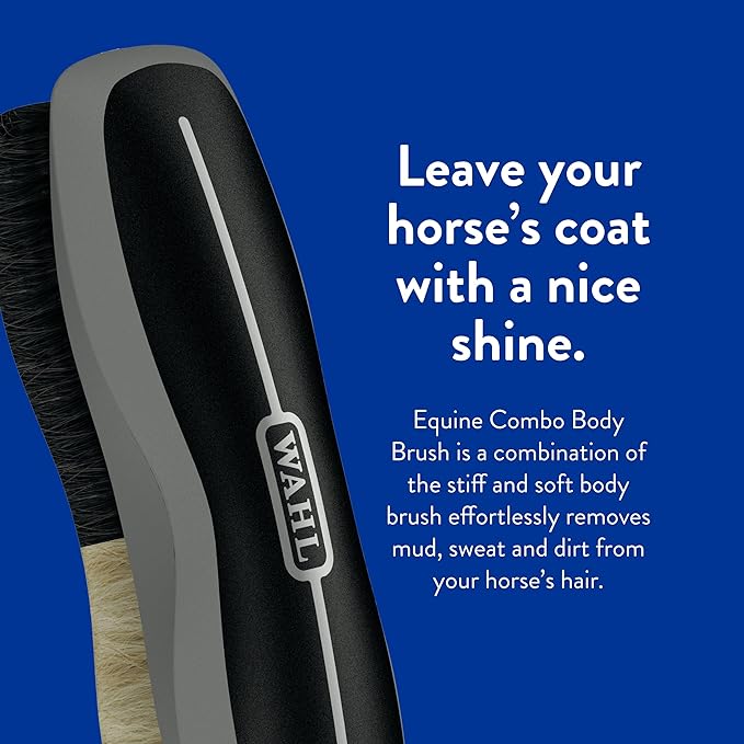WAHL Professional Animal Equine Grooming Combo Body Horse Brush - Image 5