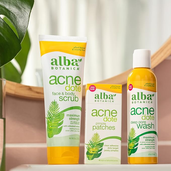 Alba Botanica Acnedote Maximum Strength Deep Pore Wash, 6 Oz - Image 7