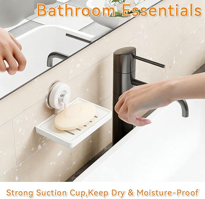 SUOXING 2 Pack Bar of Soap Holder - Image 6