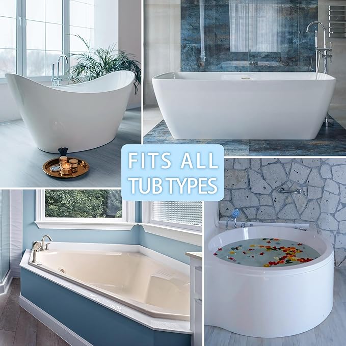 Poemland Bath Pillow for Tub, Luxury Bath Pillow Soft 4d Mesh, Bathtub Pillow - Image 5