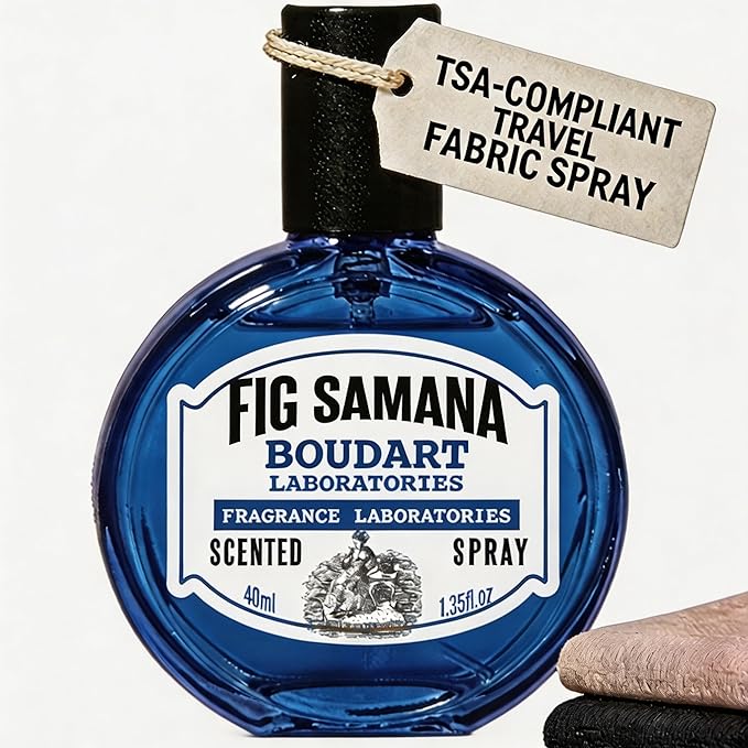 Travel Fabric Refresher Spray – Odor Eliminator & Wrinkle Release, TSA Approved by Unknown