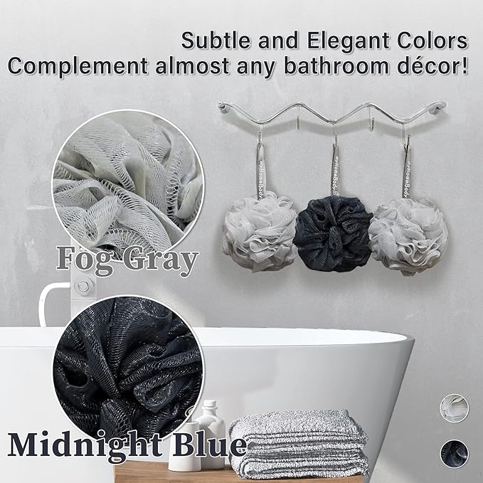 myHomeBody Large 70g Loofah Sponge, Body Scrubber, Bath Sponge, Loofah - Image 4