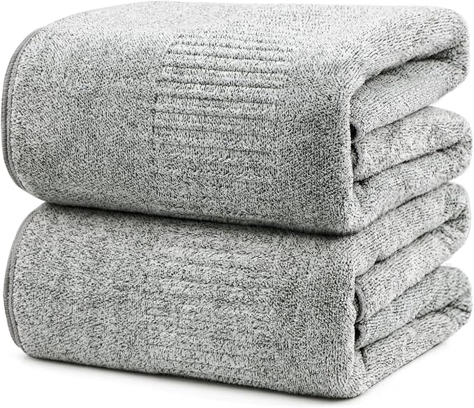 SEISSO Bath Towels, Extra Absorbent & Quick Drying Towels by SEISSO