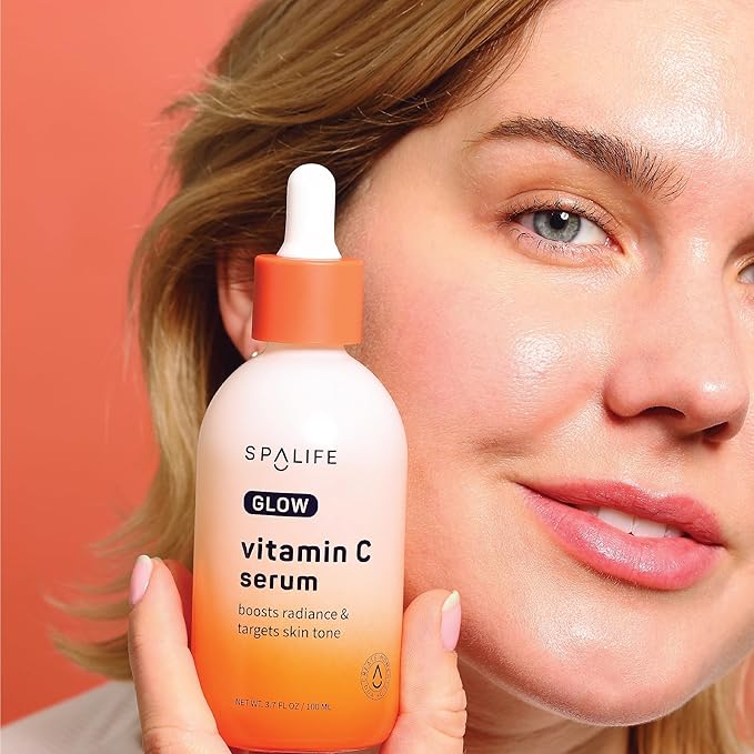 SpaLife Glow Vitamin C Serum for Face | Korean Brightening Face Serum for Dark - Image 8