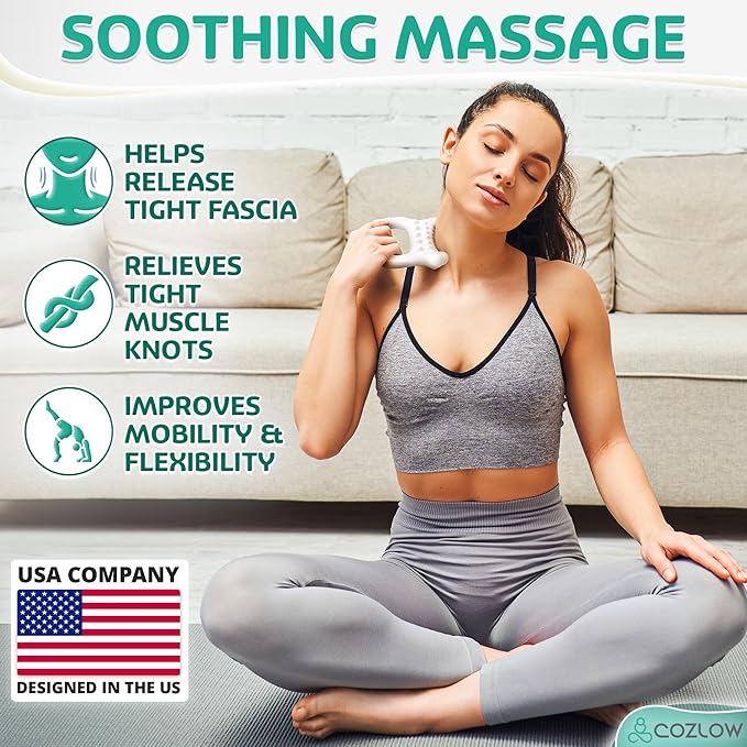 COZLOW Ceramic Gua Sha Massage Tool - Image 2