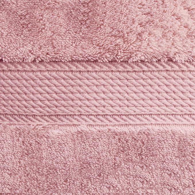 SUPERIOR Egyptian Cotton Pile Hand Towel Set of 4, Ultra Soft Luxury Towels - Image 3