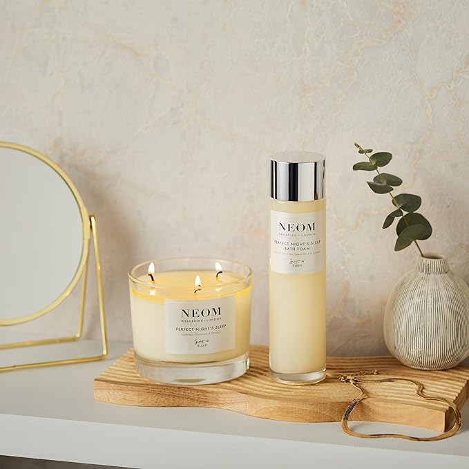 NEOM Perfect Night's Sleep Bath Foam, 200ml I Lavender, Sweet Basil & Jasmine I - Image 3