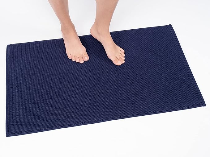 Cotton Paradise 100% Cotton Non Slip Bath Mats by UNITEDHOMETEXTILE